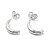 Non-Tarnish 304 Stainless Steel Stud Earing for Women Men STAS-P319-34P-1