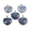 Natural Blue Aventurine(Dyed & Heated) Pendants G-A281-02P-07-1