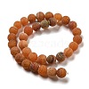Natural Weathered Agate Beads Strands G-P538-A01-10-3