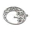 201 Stainless Steel Pendants STAS-G366-02P-09-2