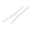 Brass Flat Head Pins KK-H502-01I-G-2