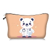 Cartoon Doctor Bear Print Polyester Cosmetic Zipper Pouches PW-WG9A6AB-03-1