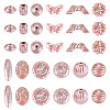 100G Pearlized Opaque Acrylic Beads OACR-TA0004-41A-3