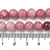 Natural Rhodonite Beads Strands G-P544-A02-02-5