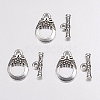 Tibetan Style Toggle Clasps LS-AC2014-1