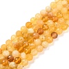 Natural Yellow Opal Beads Strands G-F770-C08-05-1