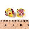 Handmade Two-Tone Lampwork Beads LAMP-T022-01A-09-3