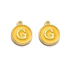 Golden Plated Alloy Enamel Charms LS-ENAM-Q437-13G-1