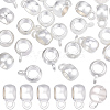 120Pcs Tibetan Style Alloy Rondelle Tube Bails FIND-PA0001-47S-1