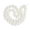 Electroplate Transparent Glass Beads Strands EGLA-N020-02B-2