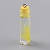 Transparent Glass Bottle Pendant Decorations EGLA-B002-01A-1