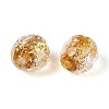 Handmade Foil Glass Beads Strands FOIL-N033-03D-3