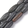 Natural Weathered Agate Beads Strands G-P570-C01-01-1