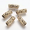 Tibetan Style Alloy Tube Beads PALLOY-F133-17KCG-1