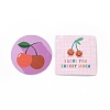 Cartoon Cherry Theme Pattern Paper Stickers Set DIY-G066-36-2