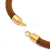 Nylon Cords Bracelet Makings Fit for Connector Charms AJEW-P116-02G-32-2