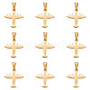 Unicraftale 10Pcs 304 Stainless Steel Pendants STAS-UN0054-42-1