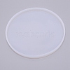 Round Cup Mat Silicone Molds LS-DIY-WH0181-46-1