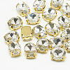 Sew on Rhinestone RGLA-T091-10x14mm-01G-1