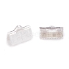 304 Stainless Steel Ribbon Crimp Ends X-STAS-P249-27B-S-2