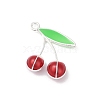 Alloy Enamel Pendants PALLOY-R151-43P-02-1