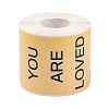 200Pcs Thank You Theme Stickers Roll DIY-M070-01E-2