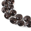 Natural Ice Obsidian Beads Strands G-B094-A08-01-3