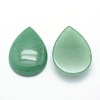 Natural Green Aventurine Cabochons G-P393-G08-2