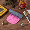 Plastic Handle Clay Texture Roller DIY-WH0699-88C-3