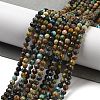 Natural Chrysocolla Beads Strands G-G140-A05-01-2