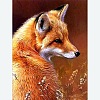 DIY Fox Pattern Diamond Painting Kits WG20439-03-1