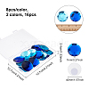 Fingerinspire 16Pcs 2 Colors Extra Large Jewelry Sticker TACR-FG0001-14-2