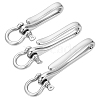 U-Shaped Brass Key Hook Shanckle Clasps KK-PH0012-37-1