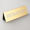 Acrylic Reserved Table Signs AJEW-WH0596-092A-1