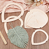 Wooden Leaf DIY-WH0430-670-5