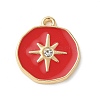Alloy Enamel Pendants FIND-D276-02D-1