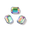 Glass Rhinestone Cabochons RGLA-L029-03A-SPLA-1