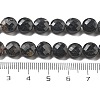 Natural Black Tourmaline Beads Strands G-C179-A23-03-5