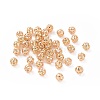 Brass Hollow Beads KK-E046-04B-G-1