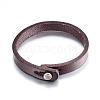 Leather Cord Bracelets BJEW-P099-13A-1