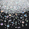 6300Pcs Acrylic Rhinestone Pointed Back Cabochons GACR-SP0001-03B-1