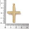 Brass Micro Pave Cubic Zirconia Pendants KK-A212-08B-G-3