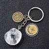 Natural Quartz Crystal Keychain PW-WG6B815-09-1