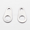 201 Stainless Steel Chain Tabs X-STAS-F149-16P-B-2