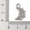 Anti-Tarnish 304 Stainless Steel Pendants STAS-D197-12P-3