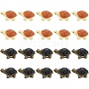 CRASPIRE 50Pcs 2 Colors Miniature Resin Mini Tortoise Display Decorations AJEW-CP0005-47-1