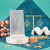 24Pcs 6 Styles Alloy Open Back Bezel Pendants FIND-TA0010-74-7