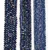 Electroplate Glass Beads Strands EGLA-A044-T6mm-B12-2