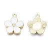 Alloy Enamel Pendants PALLOY-S133-013-3