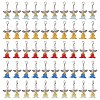 100Pcs 5 Colors Angel Acrylic & ABS Plastic Imitation Pearl Pendant Decorations HJEW-JM02723-1